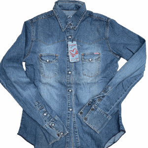 Chemise jeans femme vintage